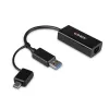 Lindy USB 3.2 Gen 1 Gigabit Ethernet Converter Wired USB Ethernet 5000 Mbit/s Must