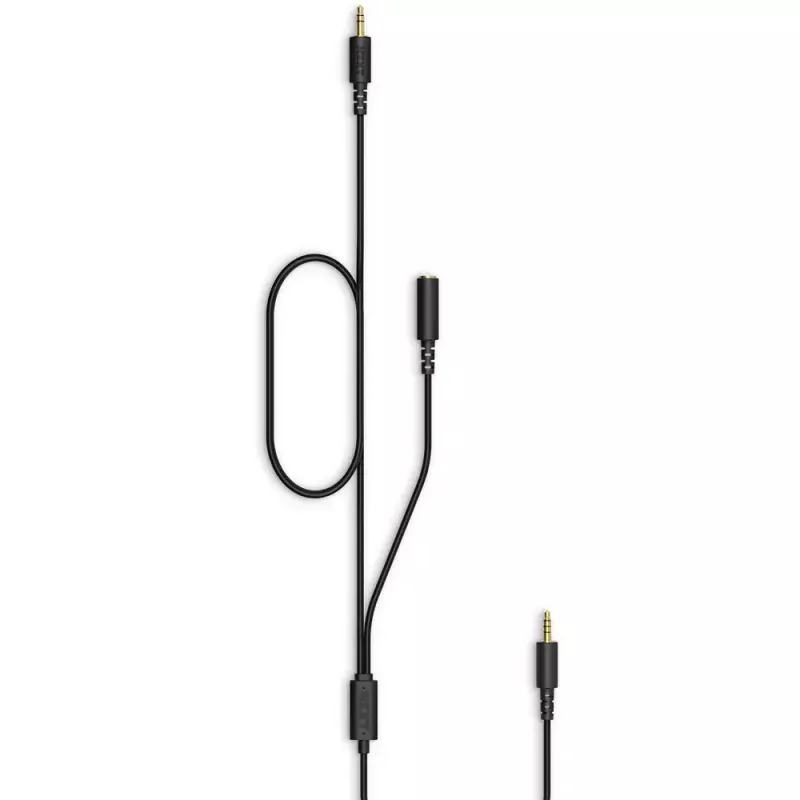 Audio kaabel NZXT ST-ACCC1-WW 2m 2x3,5mm TRRS Must