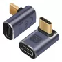 USB-C adapter TECHLY IADAP-USB4C-40G — USB-C to USB4, 40 Gbps andmeedastus