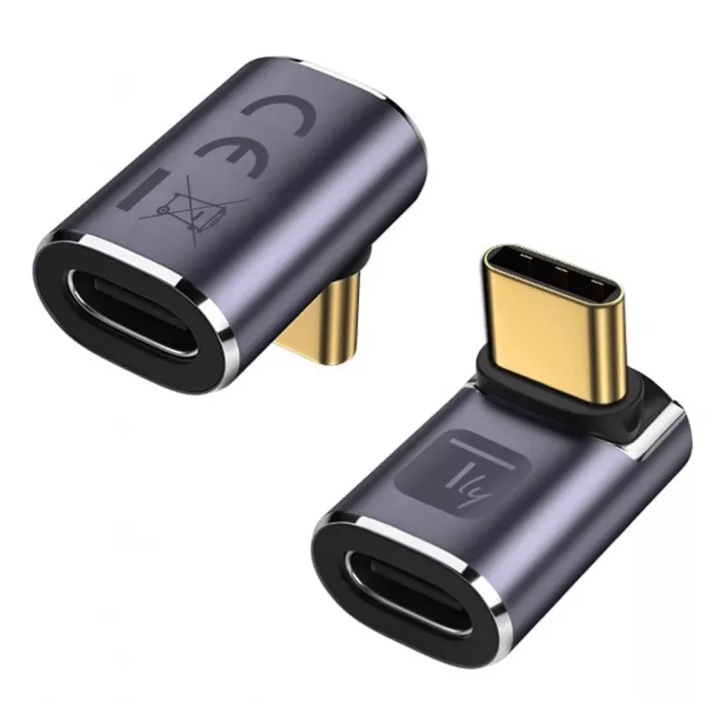 USB-C adapter TECHLY IADAP-USB4C-40G — USB-C to USB4, 40 Gbps andmeedastus