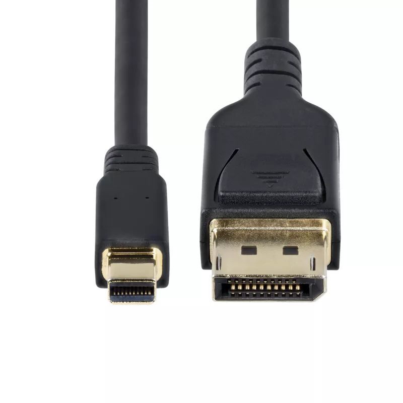 StarTech.com 10 jalga (3 m) Mini DisplayPort-DisplayPort 1.4 kaabel – 8K 60 Hz / 4K 120 Hz HBR3, HDR, UHD mDP-DP 1.4 juhe, Ultra HD monitori/videokaabel