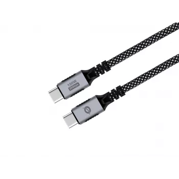 USB-C kuni USB-C kaabel CONCEPTRONIC ETTA07B20 — USB 3.2 Gen 2x2, 2 m, 20 Gbps, PD 3.0 100W (20V 5A), 4K@60Hz, E-märgistus