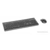 Klaviatuur Manhattan 180771 juhtmevaba QWERTY Must Hiir kaasas