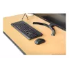 Klaviatuur Manhattan 180771 juhtmevaba QWERTY Must Hiir kaasas
