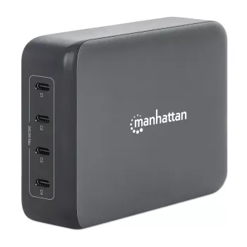 Laadur Manhattan Four USB-C PD Ports 140W pordi kohta 240W kokku