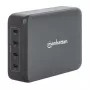 Laadur Manhattan Four USB-C PD Ports 140W pordi kohta 240W kokku