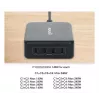 Laadur Manhattan Four USB-C PD Ports 140W pordi kohta 240W kokku