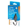 Mitmepordiline adapter Manhattan 154321 USB USB-C 2 HDMI-le USB-A ja 100 W toiteedastusega