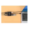 Mitmepordiline adapter Manhattan 154321 USB USB-C 2 HDMI-le USB-A ja 100 W toiteedastusega