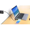 USB-C reisidokk Manhattan 190404 4 porti HDMI USB-A USB-C 3,5 mm