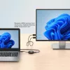 AV saatja Manhattan 208444 Must 1920x1080 30 m Juhtmevaba USB-C