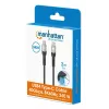 USB-C isane - USB-C isane kaabel Manhattan 2m USB4 Gen 3x2 8K 60Hz