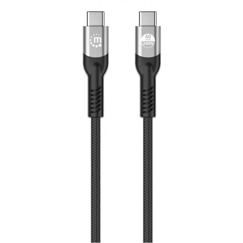 USB-C isane - USB-C isane kaabel Manhattan 2m USB4 Gen 3x2 8K 60Hz