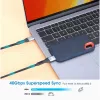 USB-C isane - USB-C isane kaabel Manhattan 2m USB4 Gen 3x2 8K 60Hz