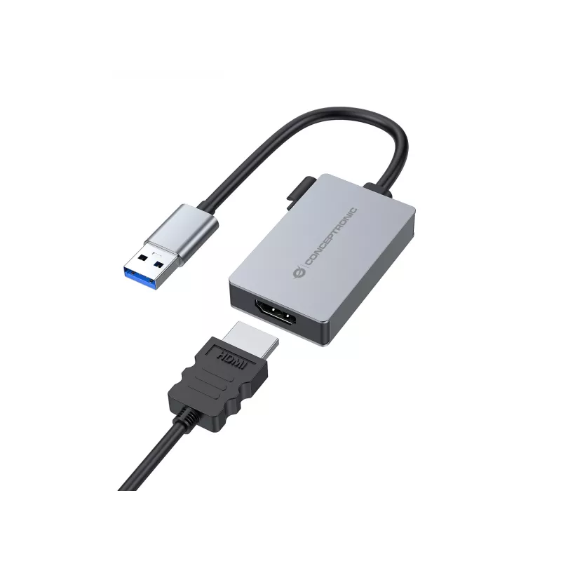 Conceptronic ABBY22G USB-HDMI 1.4 adapter, 1080P 60Hz