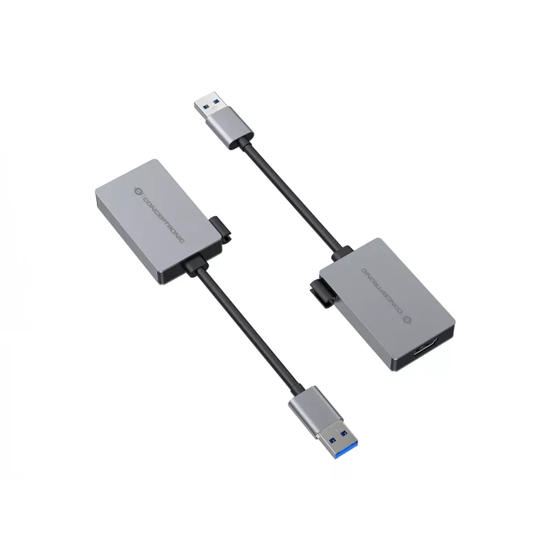 Conceptronic ABBY22G USB-HDMI 1.4 adapter, 1080P 60Hz