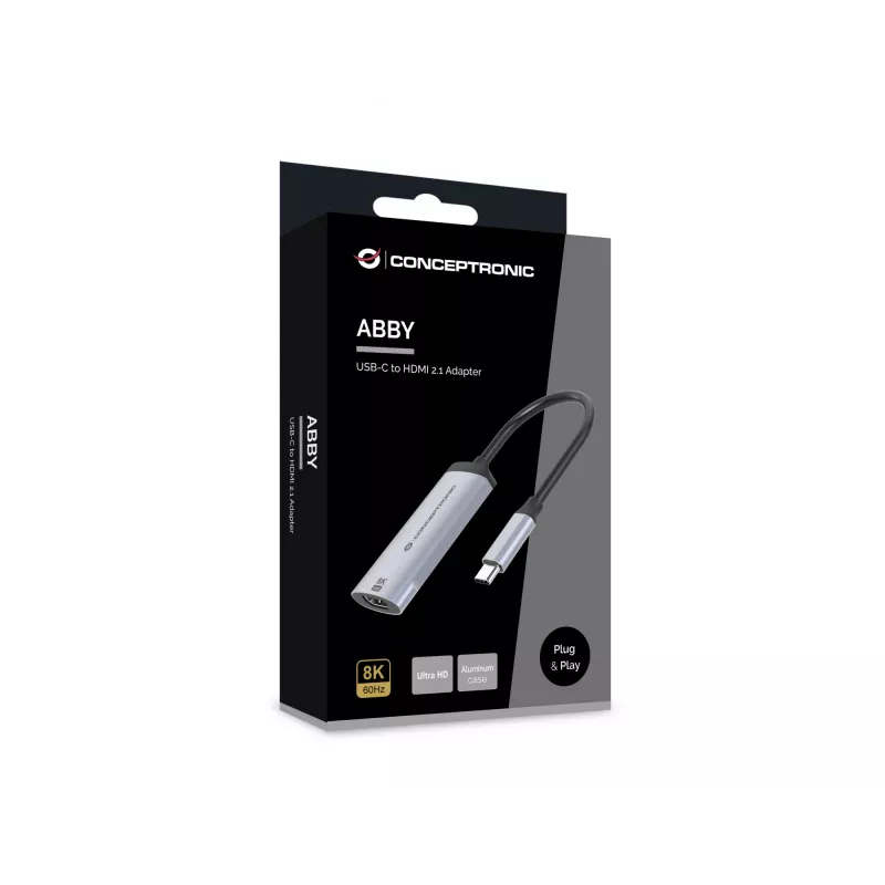 Conceptronic ABBY23G USB-C HDMI 2.1 adapter, 8K60Hz