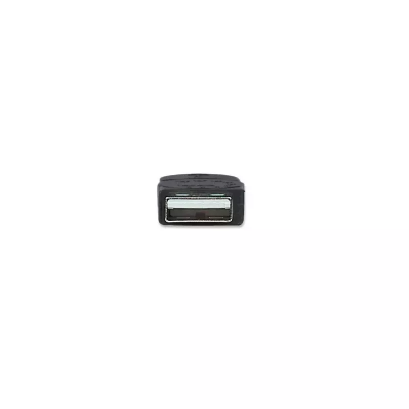 Manhattan USB-A isane USB-B isasele kaabel, 5 m, 480 Mbit/s (USB 2.0), Hi-Speed USB, must, eluaegne garantii, samaväärne USB2HAB5M-ga.