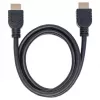 Manhattan HDMI 4K@60Hz kaabel Ethernetiga – CL3 reitinguga, 1 m, sobib seinasiseseks paigalduseks, kõigile 4K ja 1080p/HD kasutusteks – uuendage kohe või olge valmis, kui vajate, isane–isane, must, Ultra HD 4k x 2k, eluaegne garantii, esmaklassiline kiire
