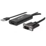 VGA ja USB-A HDMI-muundur Manhattan 152426