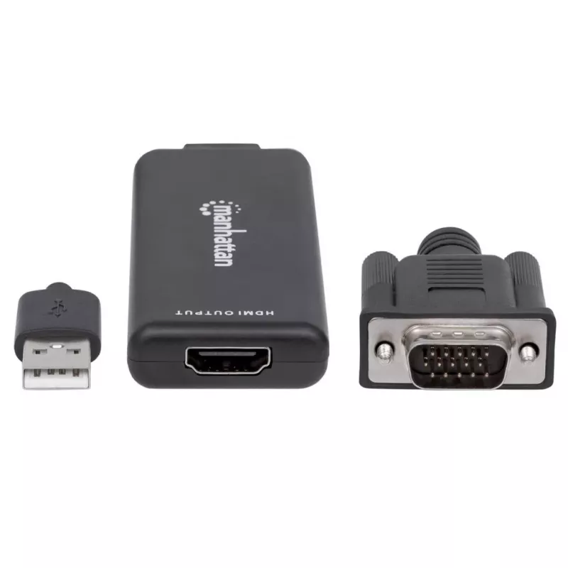 VGA ja USB-A HDMI-muundur Manhattan 152426
