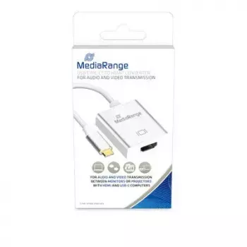 USB-graafikaadapter MediaRange MRCS194 4096 × 3112 pikslit hõbedane