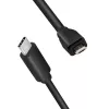 LogiLink CU0196 USB-kaabel USB 2.0 0,5 m USB C Micro-USB B Must