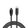 LogiLink CU0196 USB-kaabel USB 2.0 0,5 m USB C Micro-USB B Must