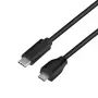 LogiLink CU0196 USB-kaabel USB 2.0 0,5 m USB C Micro-USB B Must