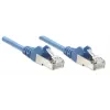 Intellinet võrguparanduskaabel, Cat5e, 7,5 m, sinine, CCA, SF/UTP, PVC, RJ45, kullatud kontaktid, tõmbevaba, kaitsemuhviga, eluaegne garantii