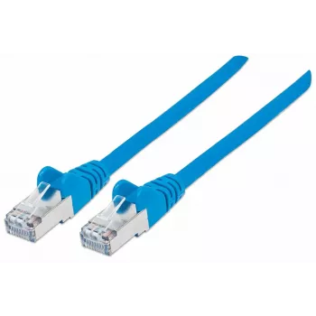 Intellinet võrgukaabel, Cat7 kaabel/Cat6A pistikud, 2m, sinine, vask, S/FTP, LSOH/LSZH, PVC, RJ45, kullatud kontaktid, haakumiskindel, kaitsemuhviga, eluaegne garantii