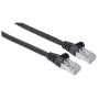 Intellinet võrguparanduskaabel, Cat6, 5 m, must, vask, S/FTP, LSOH / LSZH, PVC, RJ45, kullatud kontaktidega, tõmbevaba, varas, eluaegne garantii