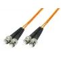 Microconnect FIB110002 InfiniBand/kiudoptiline kaabel 2 m ST oranž