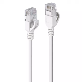 Lindy 3m Cat.6A U/UTP Ultra õhuke võrgukaabel, Hall, 3 m, Cat6a, U/UTP (UTP), RJ-45, RJ-45, Hall