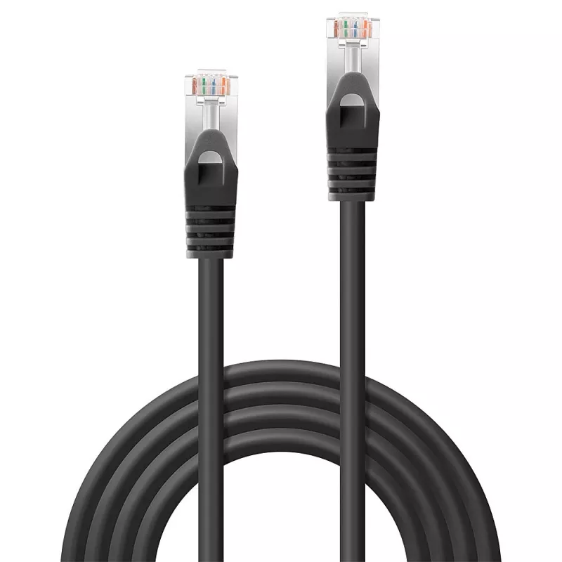Lindy 48383 võrgukaabel Must 3 m Cat5e F/UTP (FTP)