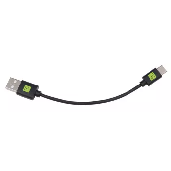 Techly ICOC MUSB20-CMAM01T USB-kaabel USB 2.0 0,1 m USB A USB C Must