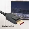 Techly ICOC DSP-A14-030NT DisplayPort-kaabel 3 m Must