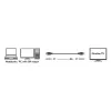 Techly ICOC DSP-A14-030NT DisplayPort-kaabel 3 m Must