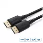 DisplayPort-kaabel MicroConnect MC-DP-MMG-100LSZH 4K 1.2, 1,0 m, Low Smoke Zero Halogen