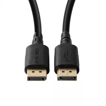 DisplayPort-kaabel MicroConnect MC-DP-MMG-100LSZH 4K 1.2, 1,0 m, Low Smoke Zero Halogen