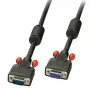 Lindy 1m Premium SVGA monitori pikenduskaabel, must