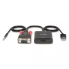 VGA ja Audio HDMI muundur Lindy 38284