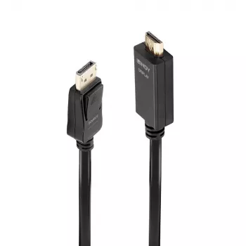 Lindy 0,5 m DisplayPort - HDMI 10,2G kaabel