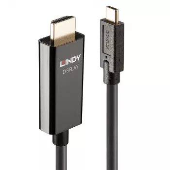 Lindy 5m USB Type C HDMI 4K60 adapterkaabel koos HDR-iga