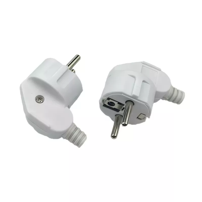 MicroConnect MC-GRUA-W nurga-Schuko-pistik, valge