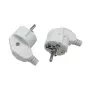 MicroConnect MC-GRUA-W nurga-Schuko-pistik, valge