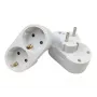 Jagaja MicroConnect PESCHPLUG2 — Schuko võrgupistikupesa adapter kahe väljundiga