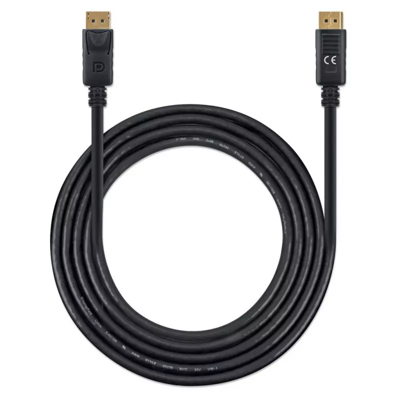 Manhattan DisplayPort 1.4 kaabel 8K@60Hz 2m PVC Isane-Isane