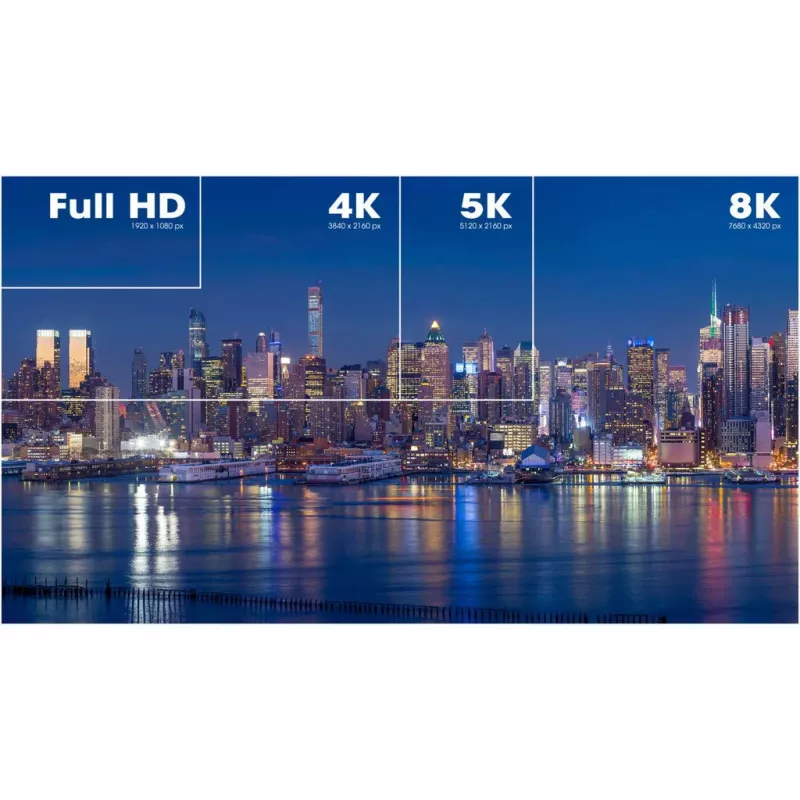 HDMI-kaabel Manhattan 8K@60Hz 1m punutud isane-isanele must