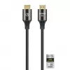 HDMI kaabel Ethernetiga Manhattan 8K@60Hz 2m punutud isane-isanele must
